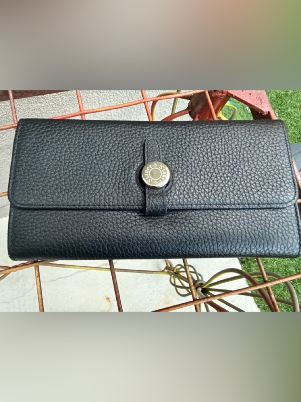 Stauer Genuine Leather Wallet – Classic Black Organizer